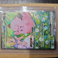 💎Pokemon TCG Journey Together Lillie's Clefairy EX Card 184/159 Sir💎 - Image 1