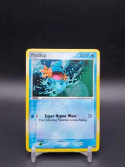 Mudkip 11/17 Pop Series 4 Holo DMG Pokemon Card - Image 1