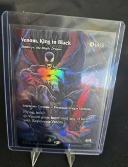Magic: The Gathering 2025 Foil Venom King in Black Multiversal Passage Cards Lot - Image 1