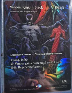 Magic: The Gathering 2025 Foil Venom King in Black Multiversal Passage Cards Lot - Image 2