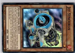 Yugioh Jet Synchron SDSE-EN001 Super Rare 1st Edition Trading Card TCG - Image 5