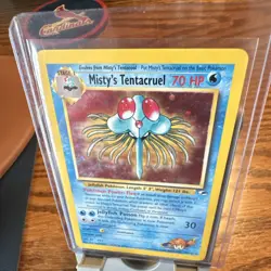 Misty’s Pokemon 8 Card Lot - Wizards of the Coast Holo Rare Tentacruel 1999-2000 - Image 1