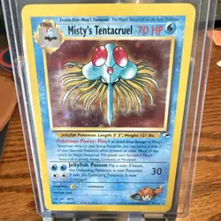 Misty’s Pokemon 8 Card Lot - Wizards of the Coast Holo Rare Tentacruel 1999-2000 - Image 2