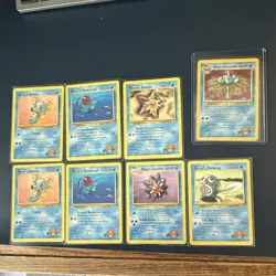 Misty’s Pokemon 8 Card Lot - Wizards of the Coast Holo Rare Tentacruel 1999-2000 - Image 5