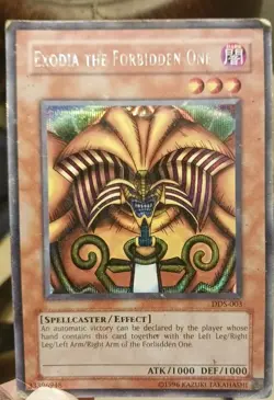 Exodia the Forbidden One (Dark Duel Stories) DDS-003 Yu-Gi-Oh Card - Image 2