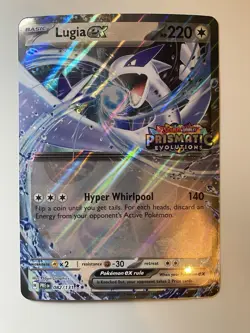 Lugia ex (Prismatic Evolutions Stamped) 082/131 Jumbo Cards Holo - Image 2