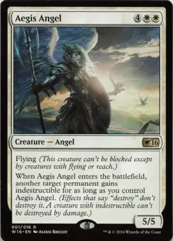 Aegis Angel R Welcome Deck 2016 1 LP-NM MTG - Image 1