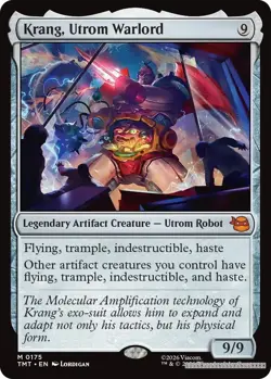 MTG Krang, Utrom Warlord [TMT - 175] - NM [Normal] - Image 1