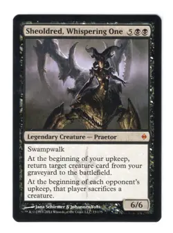 MTG Magic the Gathering Sheoldred, Whispering One (73/180) New Phyrexia NM - Image 1
