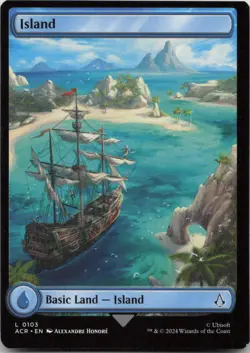 Island (0103) L Universes Beyond: Assassin's Creed 103 - LP MTG - Image 1