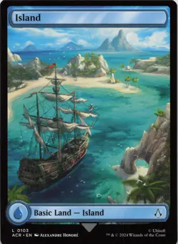 Island (0103) L Universes Beyond: Assassin's Creed 103 - LP - Image 1