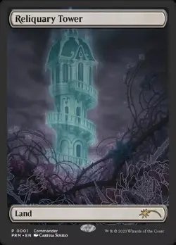FOIL Reliquary Tower NM MagicFest Promo MTG Magic the Gathering Land Eng Card - Image 1