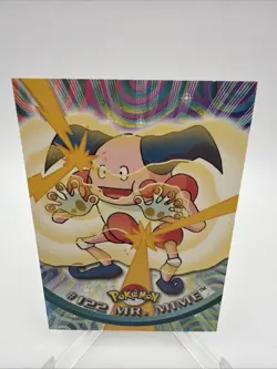 2000 Topps Pokemon TV Animation Edition Non Holo 122 Mr Mime Blue Label NMT - Image 1