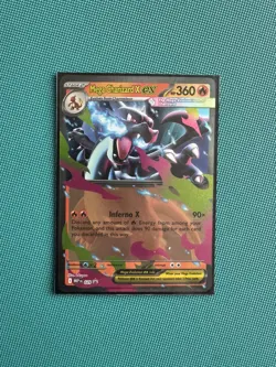 Pokemon TCG Mega Evolution Black Star Promo Mega Charizard X ex MEP029 (NM) - Image 1