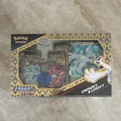 Pokemon Crown Zenith Unown V & Lugia V Special Collection Box English - Image 1