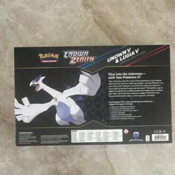 Pokemon Crown Zenith Unown V & Lugia V Special Collection Box English - Image 2