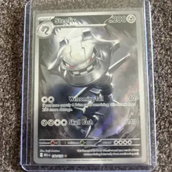 Pokemon TCG: Mega Evolution Steelix 150/132 Illustration Rare - Image 2