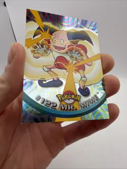 Mr Mime Holo Foil - 2000 Topps Pokemon TV Animation Edition Series 3 #122 LP - Image 2
