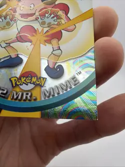 Mr Mime Holo Foil - 2000 Topps Pokemon TV Animation Edition Series 3 #122 LP - Image 4