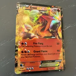 Pokemon Entei EX - Dark Explorers - 13/108 LP - Image 2