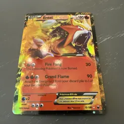 Pokemon Entei EX - Dark Explorers - 13/108 LP - Image 4