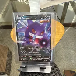 Pokemon TCG Gengar V Fusion Strike 156/264 Holo Ultra Rare Nm - Image 1
