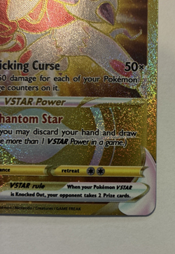 Hisuian Zoroark VSTAR Secret Rare Lost Origin (SWSH:11) #213/196 Pokemon 2022 LP - Image 3