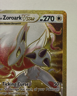 Hisuian Zoroark VSTAR Secret Rare Lost Origin (SWSH:11) #213/196 Pokemon 2022 LP - Image 4