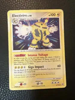Electivire 3/130 Lv. 46 Diamond & Pearl Holo Rare Pokemon Vintage 2007 TCG *** - Image 1