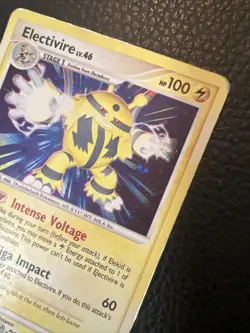Electivire 3/130 Lv. 46 Diamond & Pearl Holo Rare Pokemon Vintage 2007 TCG *** - Image 2
