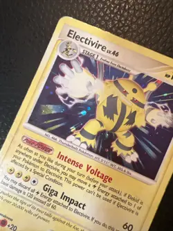 Electivire 3/130 Lv. 46 Diamond & Pearl Holo Rare Pokemon Vintage 2007 TCG *** - Image 3