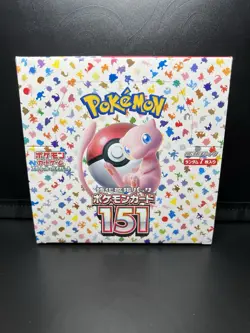 Pokemon Japanese 151 New Unopened Booster Box No Shrink Wrap - Image 1