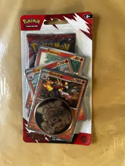 Pokemon TCG Destined Rivals Checklane Blister Skeledirge Brand New & Sealed - Image 1