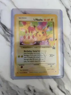 Pokemon TCG ______'s Pikachu 24/53 Wotc Promo Holo English - Image 1