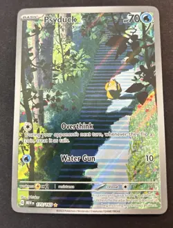 2023 Pokemon SV 151 MEW EN Psyduck #175/165 - NM Pack Fresh - Image 1