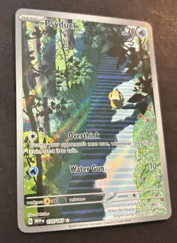 2023 Pokemon SV 151 MEW EN Psyduck #175/165 - NM Pack Fresh - Image 2