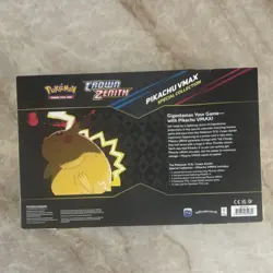 Pokemon Crown Zenith Pikachu VMAX Special Collection Box Booster English - Image 2