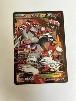 Pokemon TCG Team Magma's Groudon EX 15/34 Double Crisis Holo Rare - Image 1