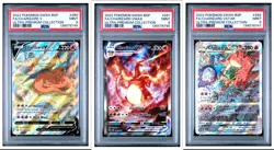 Charizard UPC Promo Cards SWSH260 SWSH261 & SWSH262 Set PSA 9 Sequential - Image 1