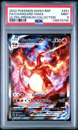 Charizard UPC Promo Cards SWSH260 SWSH261 & SWSH262 Set PSA 9 Sequential - Image 3