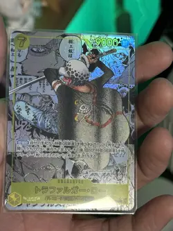 TRAFALGAR LAW MANGA ALT ART OP10-119 SEC ROYAL BLOOD ONE PIECE TCG CARD JAPANESE - Image 2