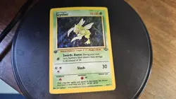 Pokemon Jungle Scyther 1st Edition Holo Rare Card 10/64 Wizards of the Coast - Image 1