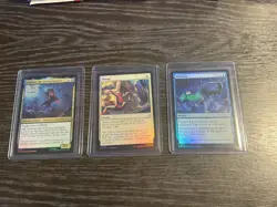 MTG SPIDER-MAN MARVEL COLLECTOR BOOSTER 15 CARDS OPEN ALL IN CARD PROTECTORS - Image 2