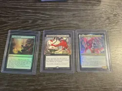 MTG SPIDER-MAN MARVEL COLLECTOR BOOSTER 15 CARDS OPEN ALL IN CARD PROTECTORS - Image 2