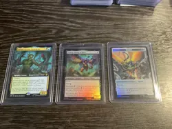 MTG SPIDER-MAN MARVEL COLLECTOR BOOSTER 15 CARDS OPEN ALL IN CARD PROTECTORS - Image 5