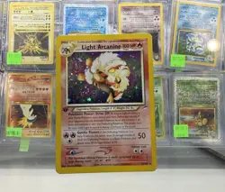 Light Arcanine Holo 1st Edition - 12/105 - Neo Destiny Vintage Pokemon Card - MP - Image 2