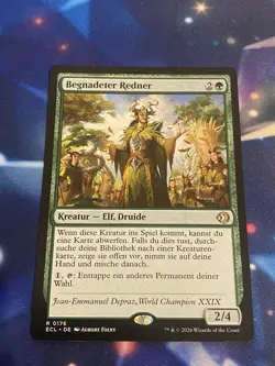 Magic the Gathering - Begnadeter Redner ECL-017 6 - Rare- Near Mint - Deutsch - Image 1