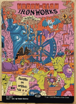 LIMITED EDITION Secret Lair MtG Krark-Clan Ironworks Unplayed NM BORDERLESS! - Image 1