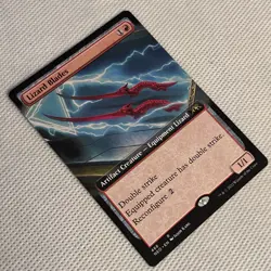 MTG [Lizard Blades] Extended Art Kamigawa (NEO) #468 Reg Rare NM/Unplayed - Image 2
