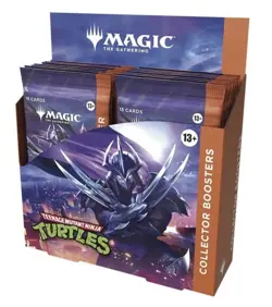 MAGIC MTG - TMNT TURTLES - FACTORY SEALED COLLECTOR BOOSTER BOX - Image 1